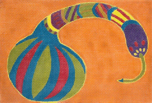 Zecca Small Gourd 18m Needlepoint Canvas