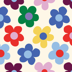 Project Ten - Pocket Shopper Bag - Sunny Floral