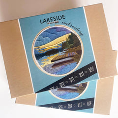 Kate Wyatt Fine Art Lakeside Embroidery Kit