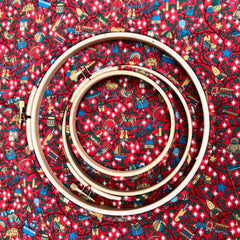 Stitchkits Crafts Toy Garden Wrapped Embroidery Hoop - 6"