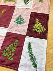 M Creative J Ferns Peel Stick and Stitch Botanical Embroidery Patterns