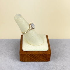 Antique Art Nouveau 14k Gold and Moonstone Ring