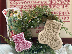 JBW Designs A Stitchers Stocking Cross Stitch Pattern