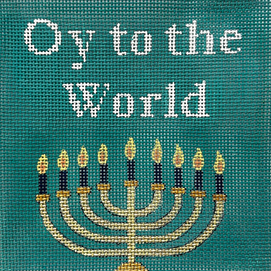 Alice Peterson Co. Oy to the World Needlepoint Canvas