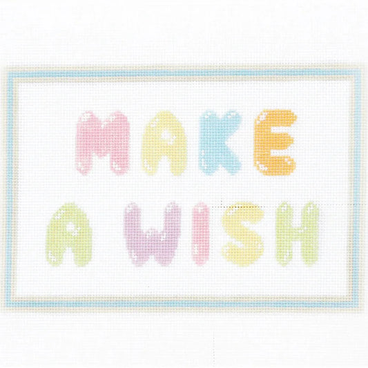 Audrey Wu Designs Make a Wish Needlepoint Canvas