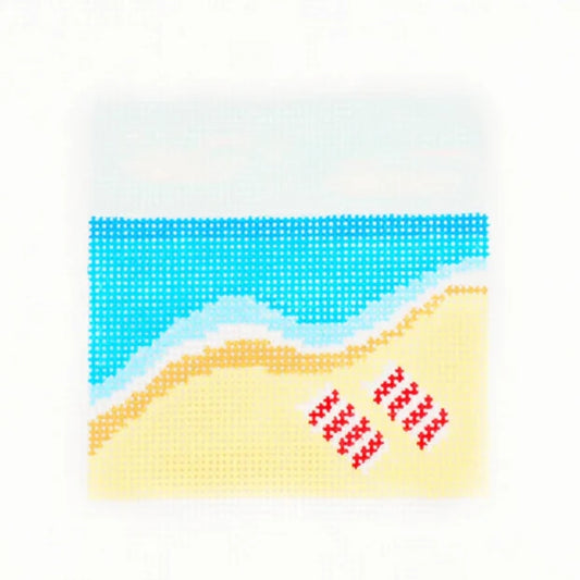 Audrey Wu Designs Summer Swimming Needlepoint Canvas