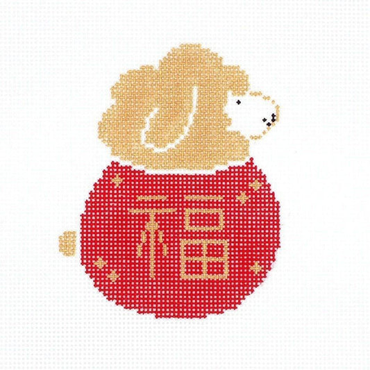 Audrey Wu Designs Year of the Sheep Needlepoint Canvas