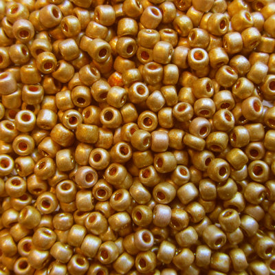Sundance Designs Seed Beads Size 11 - F471 Matte Gold