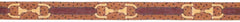 Kate Dickerson Needlepoint Collections Snaffle Bits on Ostrich Belt Needlepoint Canvas