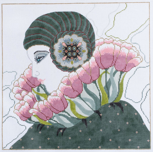 Barbara Russell Designs by Clarice Mother Earth Needlepoint Canvas