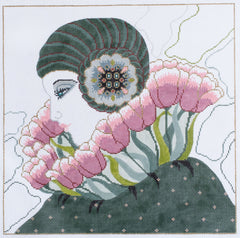 Barbara Russell Designs by Clarice Mother Earth Needlepoint Canvas