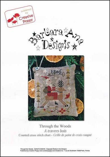 Barbara Ana Designs Through the Woods Cross Stitch Pattern