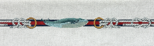 Barbara Russell Brande's Nautical Belt Needlepoint Canvas