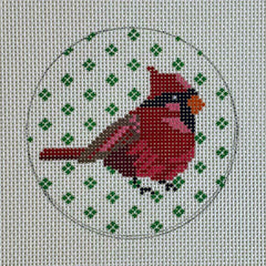 Blue Ridge Stitchery Cardinal Needlepoint Canvas