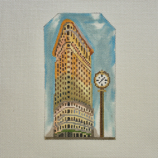 Blue Ridge Stitchery Flatiron Needlepoint Canvas