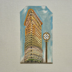 Blue Ridge Stitchery Flatiron Needlepoint Canvas