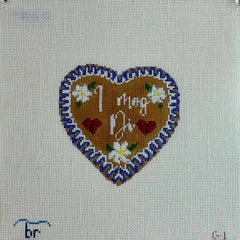 Blue Ridge Stitchery I Mog Di Needlepoint Canvas