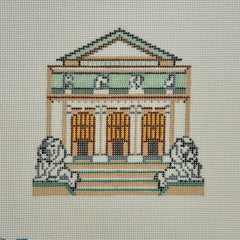 Blue Ridge Stitchery NYC Public Library Needlepoint Canvas