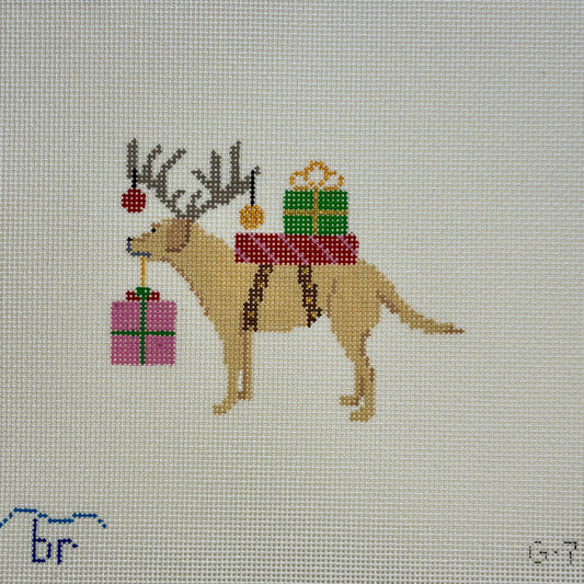 Blue Ridge Stitchery Special Delivery - Labrador Needlepoint Canvas