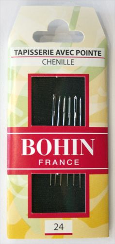 Bohin Chenille Needle Size 24 - Package of 6