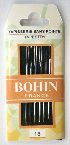 Bohin Tapestry Needle Size 18 - Package of 6