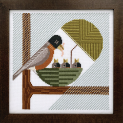 Boomerang Stitches Rainy Day Cross Stitch Pattern
