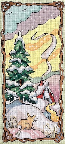 Brenda Stofft Designs Winter Needlepoint Canvas