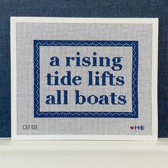Love MHB Studio Rising Tide Needlepoint Canvas