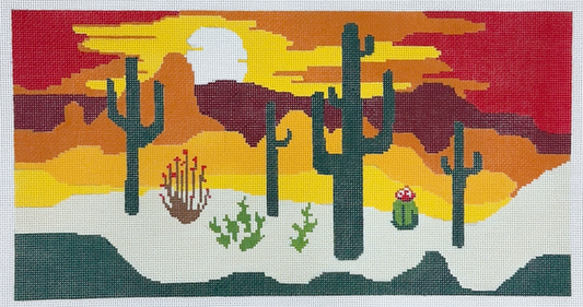 Changing Woman Designs Arizona Desert Needlepoint Canvas