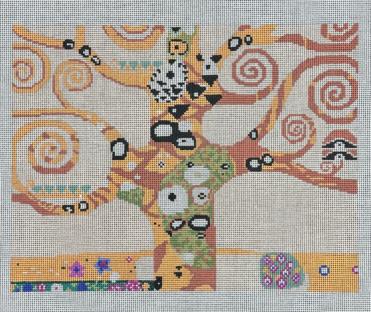Changing Woman Designs Klimt The Tree Of Life Needlepoint Canvas