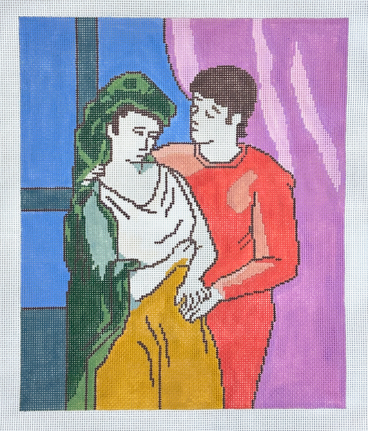 Changing Woman Designs Picasso The Lovers Needlepoint Canvas