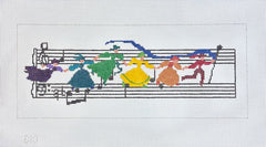 Changing Woman Designs Rustic Melody Needlepoint Canvas