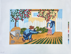 Changing Woman Designs Van Gogh 1st Steps Needlepoint Canvas