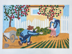 Changing Woman Designs Van Gogh 1st Steps Needlepoint Canvas