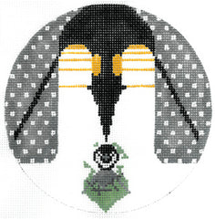 Charley Harper Brrrrthday Needlepoint Canvas