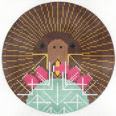 Charley Harper Prickly Pair Needlepoint Canvas