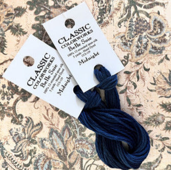 Classic Colorworks Belle Soie - 129 Midnight