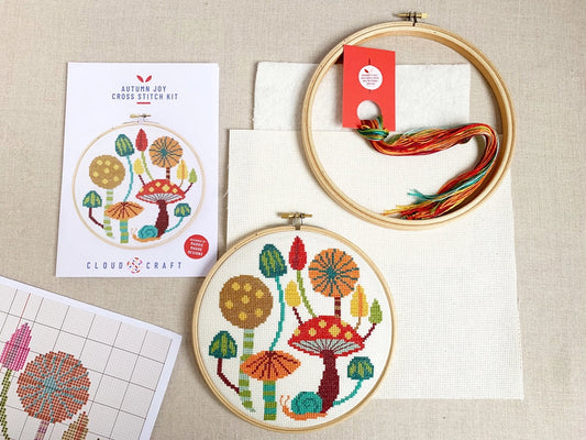 Cloud Craft Autumn Joy Cross Stitch Kit