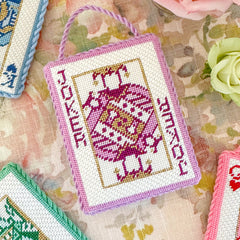 Coco Frank Joker of Hearts Needlepoint Canvas