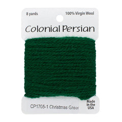 Colonial Needle Co Colonial Persian - 1705 Christmas Green