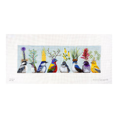 Melissa Shirley Designs Vicki Sawyer High Hat Party Needlepoint Canvas
