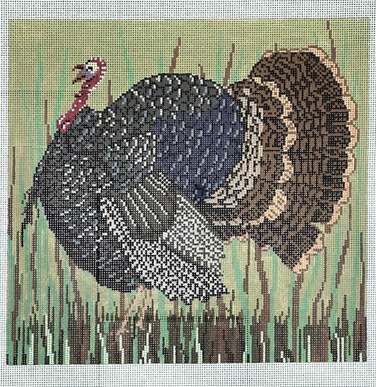 Cooper Oaks Design Vermont Turkey Needlepoint Canvas