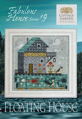 Cottage Garden Samplings Fabulous House Series Floating House Cross Stitch Pattern