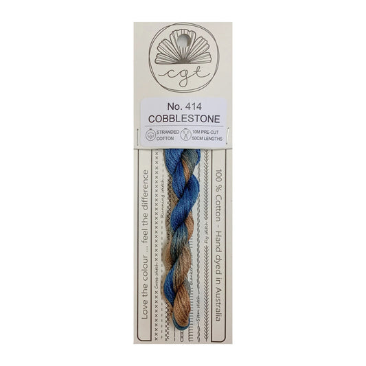 Cottage Garden Threads Stranded Cotton Floss Signature Range - 0414 Cobblestone
