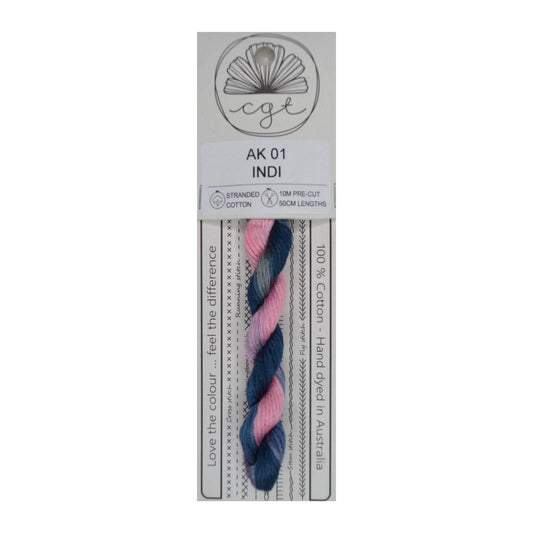 Cottage Garden Threads Stranded Cotton Floss Namesake by Amy Kallisa - AK01 Indi