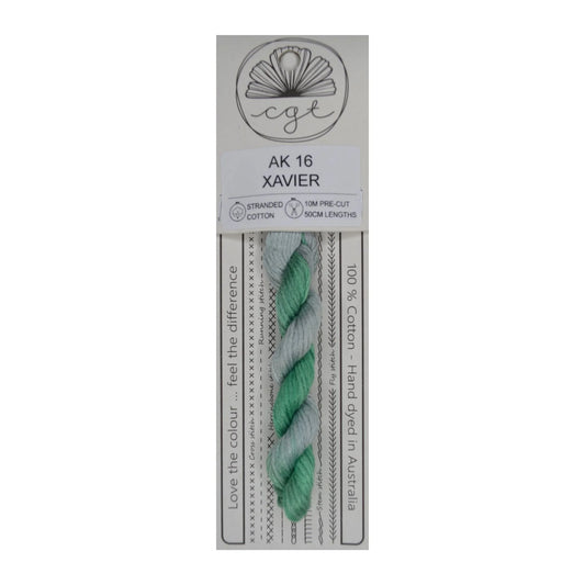 Cottage Garden Threads Stranded Cotton Floss Namesake by Amy Kallisa - AK16 Xavier