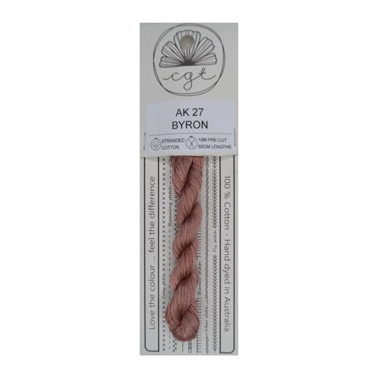 Cottage Garden Threads Stranded Cotton Floss Namesake by Amy Kallisa - AK27 Byron