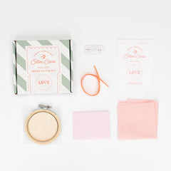 Cotton Clara Love Cross Stitch Kit