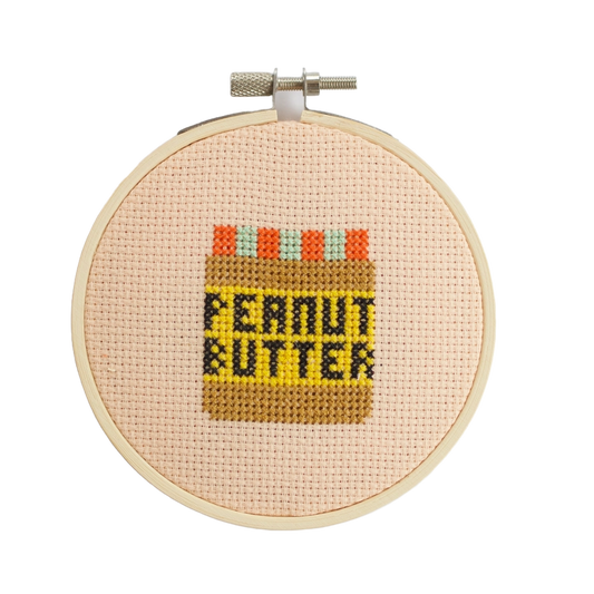 Cotton Clara Peanut Butter Cross Stitch Kit