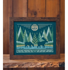 Cross Stitch in the Forest